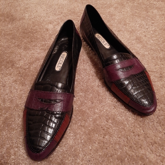 nicole loafers